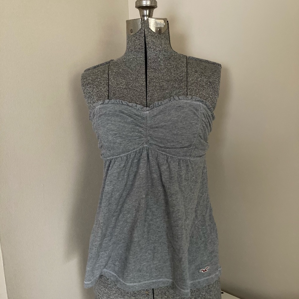 Strapless tee